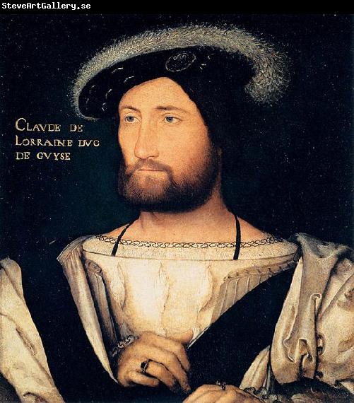 Jean Clouet Portrait of Claude of Lorraine, Duke of Guise